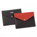Logo Branded Recycled Leather Envelope