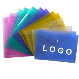 Translucent Document Envelope with Logo