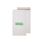Customized White Kraft Eco Mailer Envelope with Peel & Seal Closure