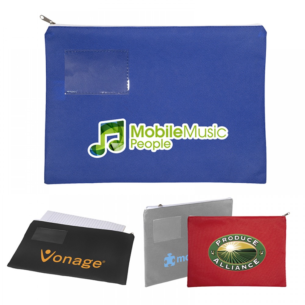 Branded Letter Size Non-Woven Document Folder/Envelope Branded Letter Size Non-Woven Document Folder/Envelope