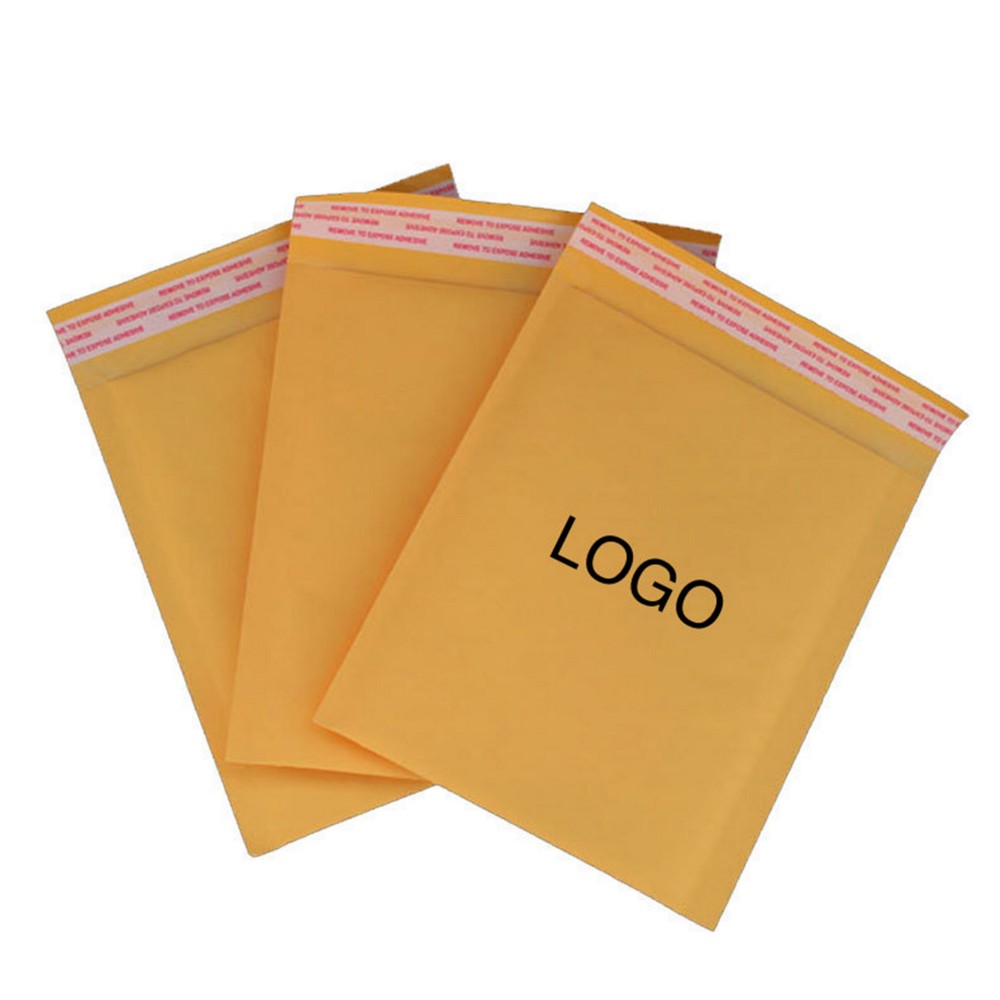 Craft Paper Bubble Shipping Bag with Logo