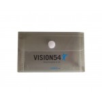 Promotional Business Card Envelope w/Touch Closure & Smooth Finish