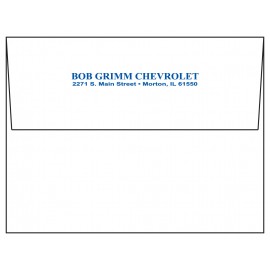 Personalized Small Full Color Notecard Envelopes