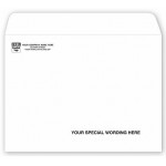White Mailing Envelope (Open Top) Custom Imprinted
