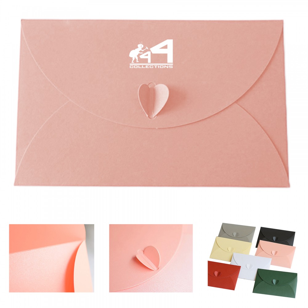 Promotional Ribbon Pearl Paper Envelope