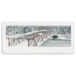 Branded Red Bridge Currency Envelope (Bridge over Water)