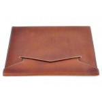 Vachetta Leather Document Case - Terra Logo Printed