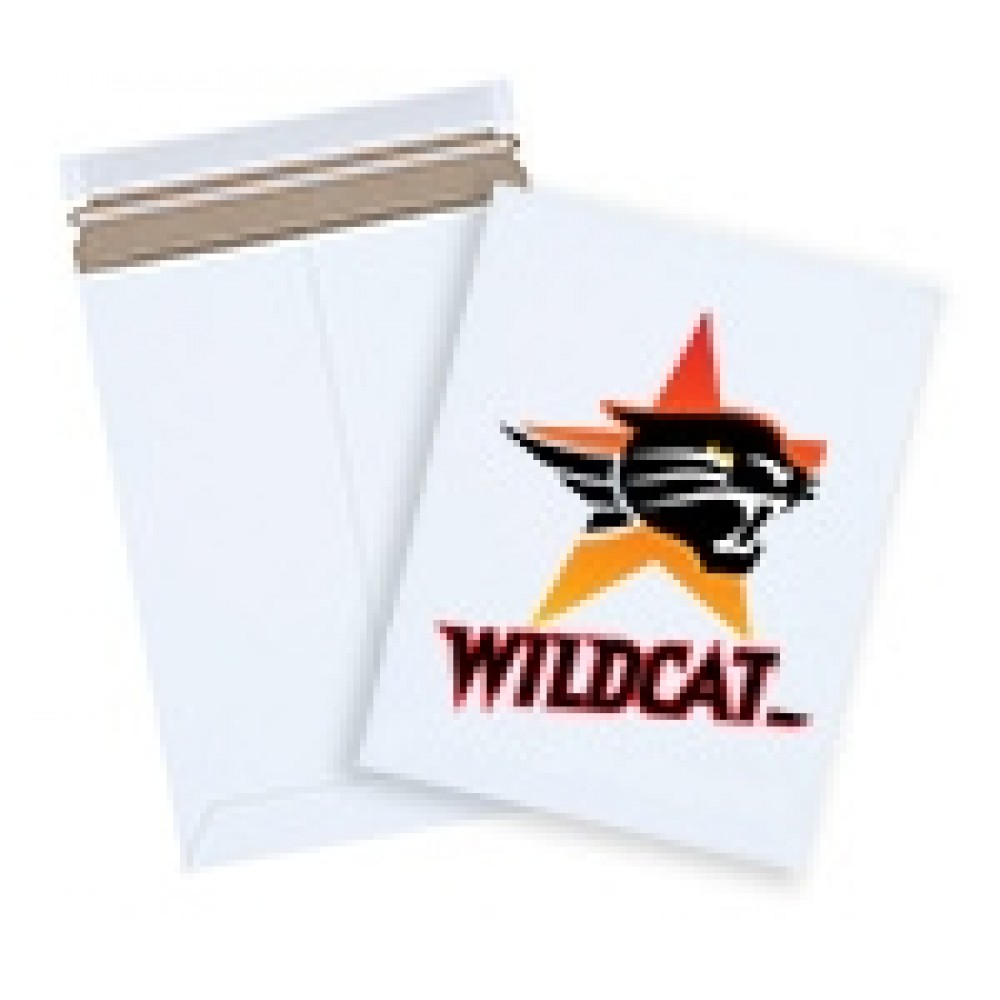 Full Color Imprinted Stay Flat Self Seal Mailer Envelope (6"x8") with Logo