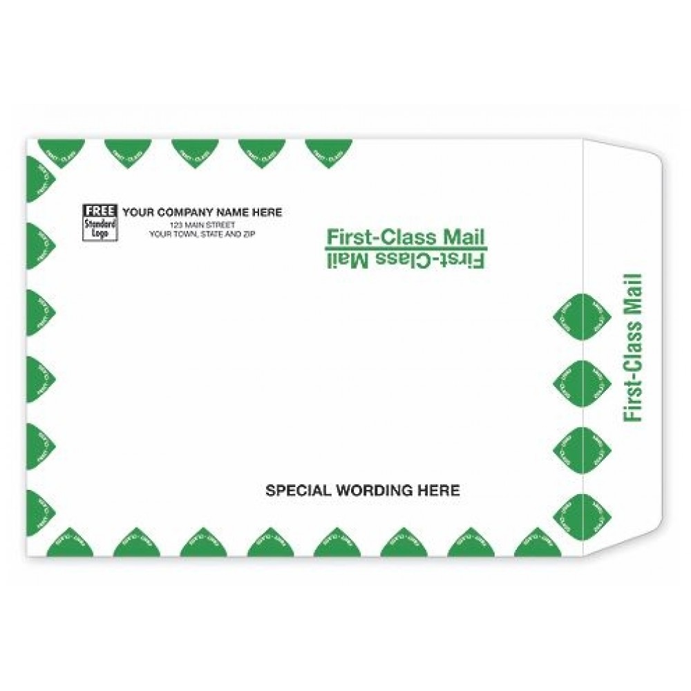 First Class Mail Mailing Envelope (Open End) Logo Printed First Class Mail Mailing Envelope (Open End) Logo Printed