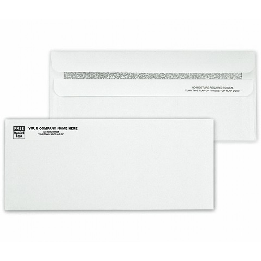 #10 Confidential Self-Seal Security Tinted Envelope Branded