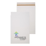 Customized White Kraft Eco Mailer with full color digital print (10.5 x 16)