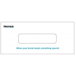 Logo Printed 24# White Wove #9 Envelope w/Special Window