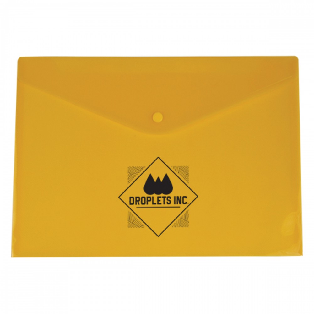 Snap Closure Invitation Envelope with Logo