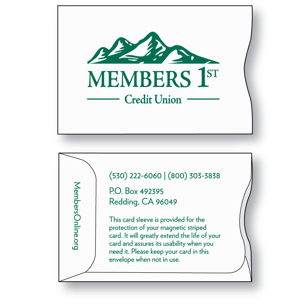 Logo Printed Paper 24 Sub Wove Card Sleeve - White Logo Printed Paper 24 Sub Wove Card Sleeve - White