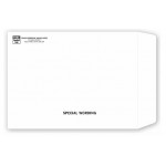 Logo Printed White Mailing Envelope (Open End)