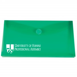 Personalized #10 Mini Touch Closure Envelope w/Gusset