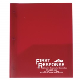 Personalized 3 Prong Twin Pocket Presentation Folder