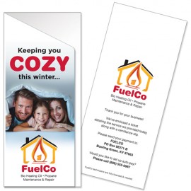 Personalized Custom Printed Receipt Holder Full Color Custom Digital Print (4"x9")  Personalized Custom Printed Receipt Holder Full Color Custom Digital Print (4"x9")