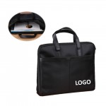 Customized Portable Office Use Canvas Document File Bag