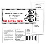 Branded Tire Center Standard Design Document Folder (10 1/4"x4 1/2")