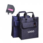 Portable Conference File Bag Business Briefcase with Logo