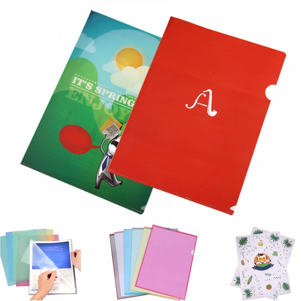 Custom Imprinted Plastic Pocket Folder Custom Imprinted Plastic Pocket Folder