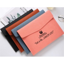 Logo Branded Assorted PU File Folder