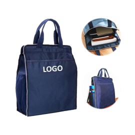 Custom Portable Canvas Document Bag With Side Pocket  Custom Portable Canvas Document Bag With Side Pocket