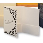 TP-135 Tri Panel Mini Folder Custom Imprinted