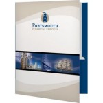 9" x 14.5" - Presentation Folders with Logo