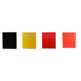 Assorted Opaque 2 Pocket Port Folder (9 " x 11 ") with Logo