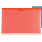 Red Legal Size File Jacket Cover Branded