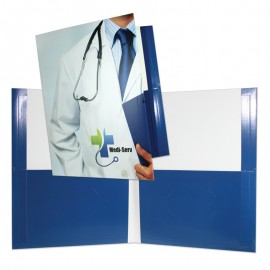 Conformer Tall Pocket Folder (9 1/2"x12") 4/0 with Logo