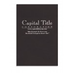 Custom Imprinted Square Corner Legal Presentation Folder w/4 1/2" Pockets (9 1/2"x14 1/2")