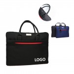 Personalized Business Briefcase Portable Zipper File Bag