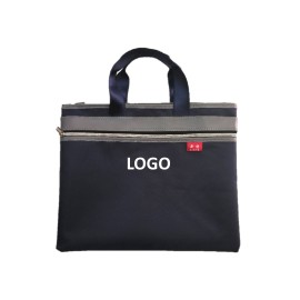 Portable Zipper Document Bag File Folder with Logo  Portable Zipper Document Bag File Folder with Logo