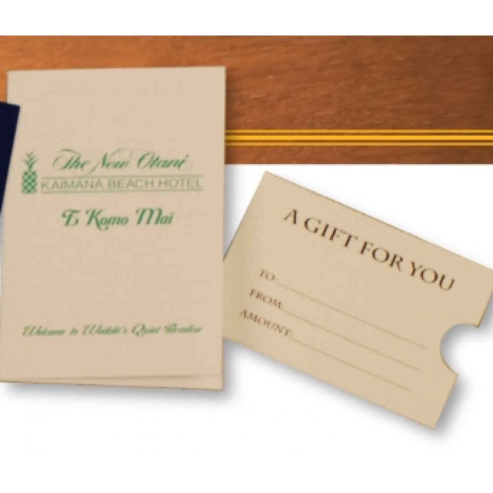 GC-120 Gift Card Holder / Key Card Holder Custom Imprinted GC-120 Gift Card Holder / Key Card Holder Custom Imprinted