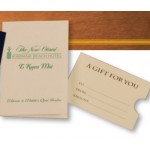 GC-120 Gift Card Holder / Key Card Holder Custom Imprinted