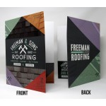 Promotional Presentation Folder *Includes 16 pt, 4-Color, High Gloss, Glued Pockets, B-Card Slots