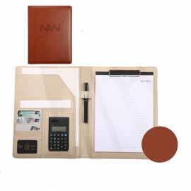 Folder With Calculator with Logo  Folder With Calculator with Logo