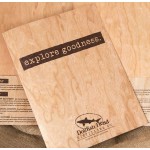 Branded 9" x 12" - Wood Presentation Folders - 1 Sided Color Print - USA-Made