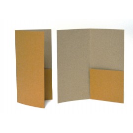 Personalized Kraft Designer Folder