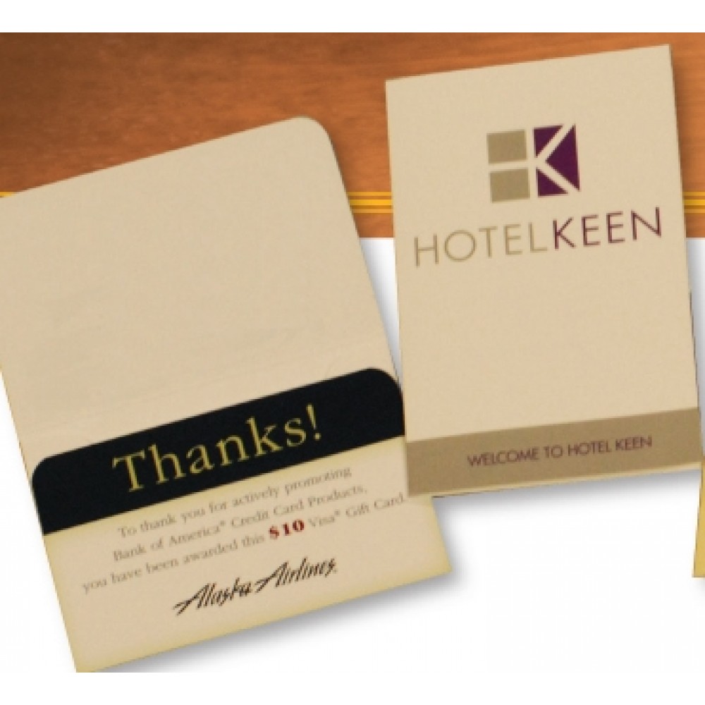 Branded GC-125 Gift Card Holder / Key Card Holder Branded GC-125 Gift Card Holder / Key Card Holder