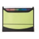 Green Window Expanding File Custom Imprinted