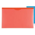 Red Letter Size File Jacket Cover Logo Printed