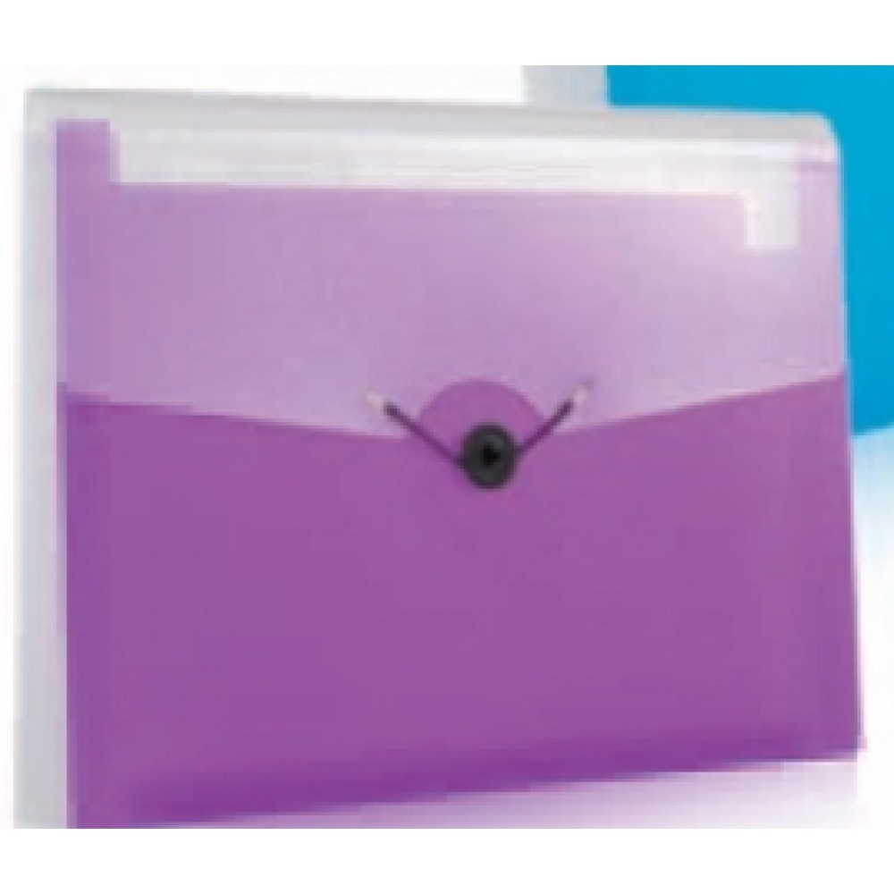 Grape Purple Top/Bottom Expanding File Custom Imprinted Grape Purple Top/Bottom Expanding File Custom Imprinted
