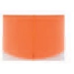 Tangerine Orange 2-Tone Letter Size Expanding File with 12 Tabbed Pockets Logo Printed