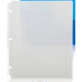 Clear 2 Pocket Folder with Logo