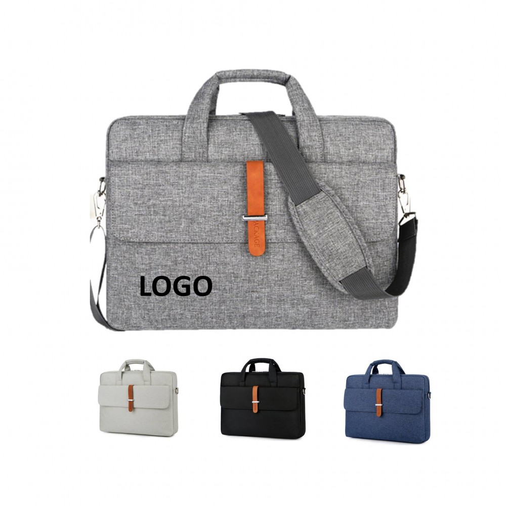 Business Portable File Bag Messenger Computer Bag with Logo