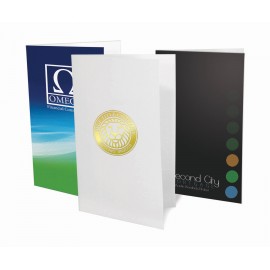 Legal Sized Pocket Folder Ink Printed - Premium Papers with Logo